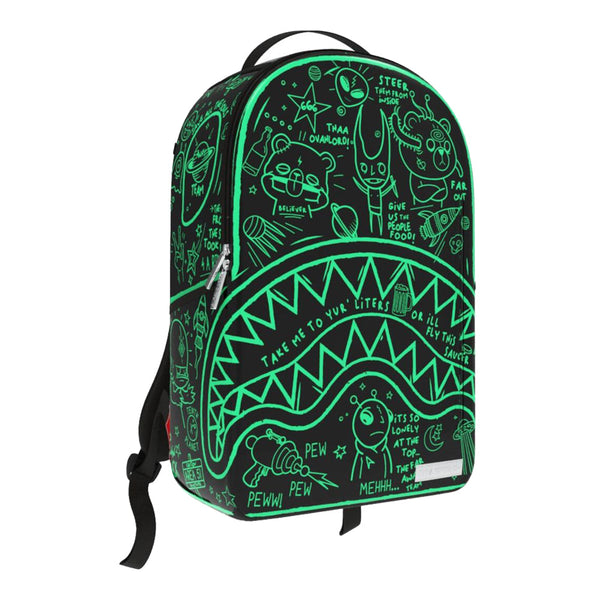 Sprayground glow in the dark backpack Clearance