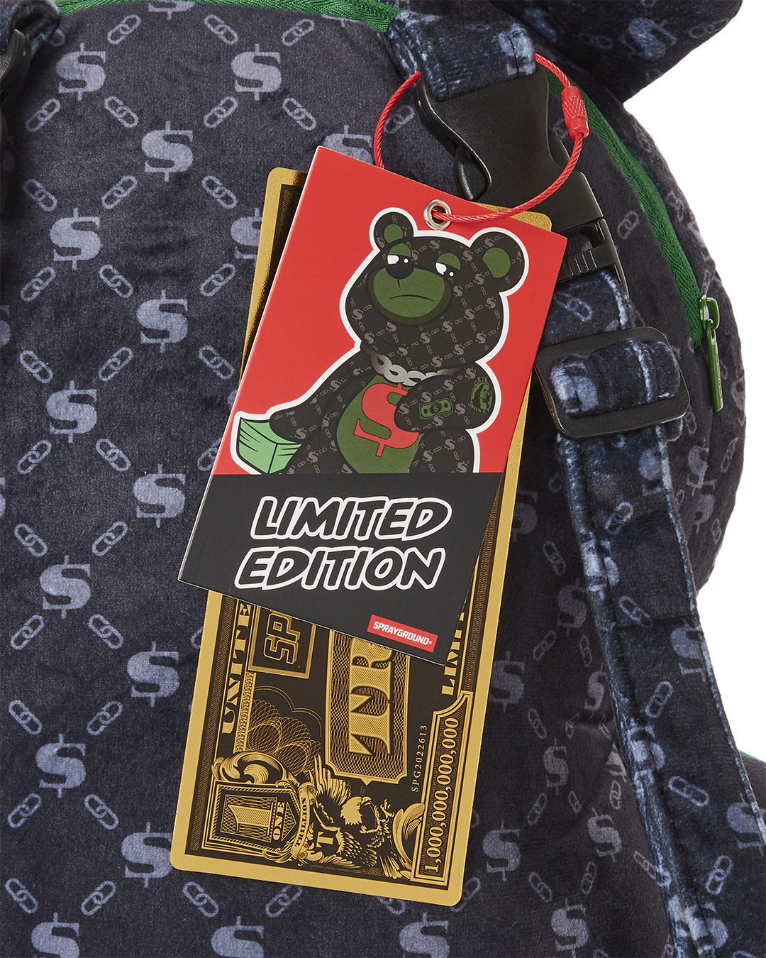 Sprayground Bear Backpack Deniro Teddy Money (NEW) for Sale in