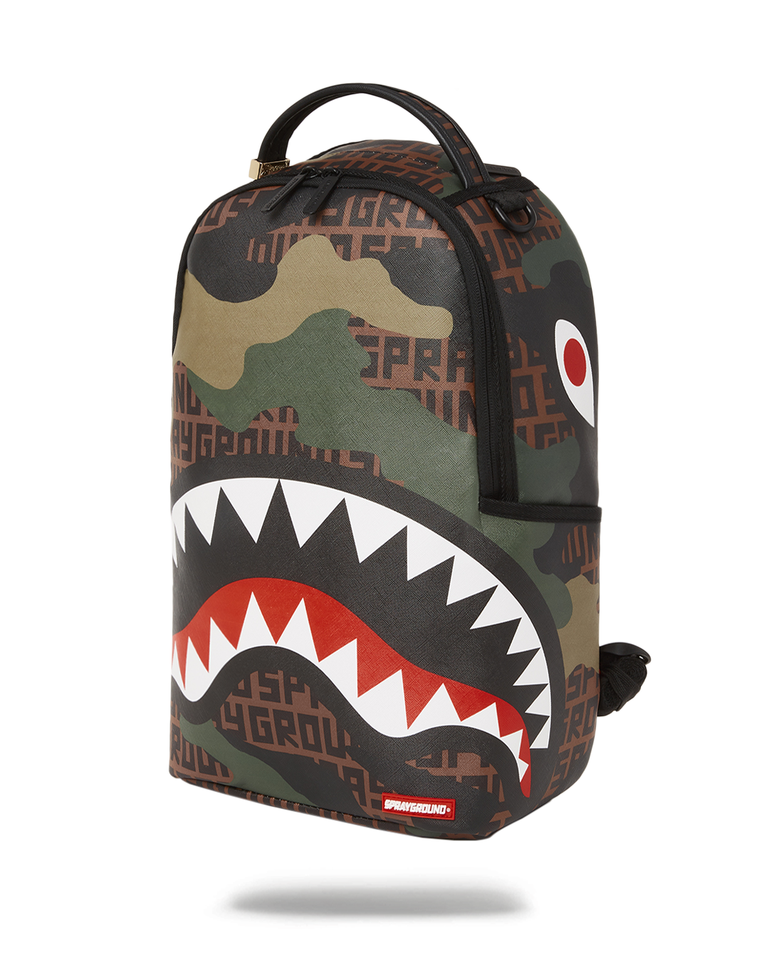 Sharkfinity Backpack Mens Backpack (Brown)