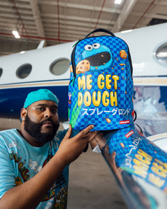 Sprayground Cookie Monster Me Get Dough Backpack B4691