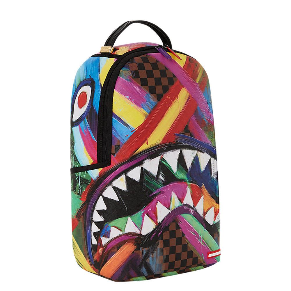 Sprayground Sharks In Paint DLXSV Backpack (B5150) – Fresh Society