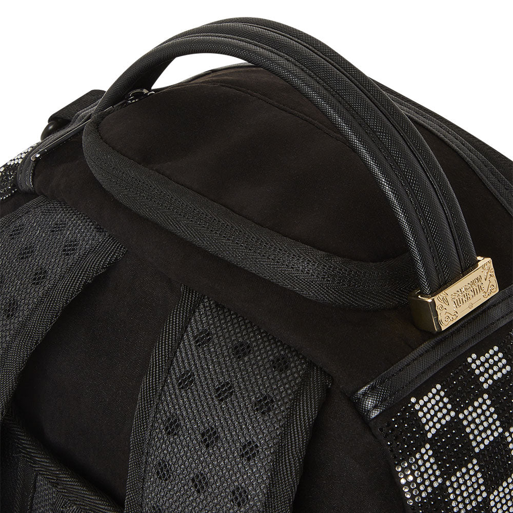 Sprayground Trinity Checkered Tote Bag in Black for Men