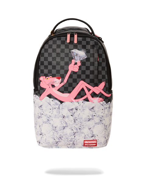 Sprayground Pink Panther Stacked Diamonds Backpack B5406 – I-Max Fashions