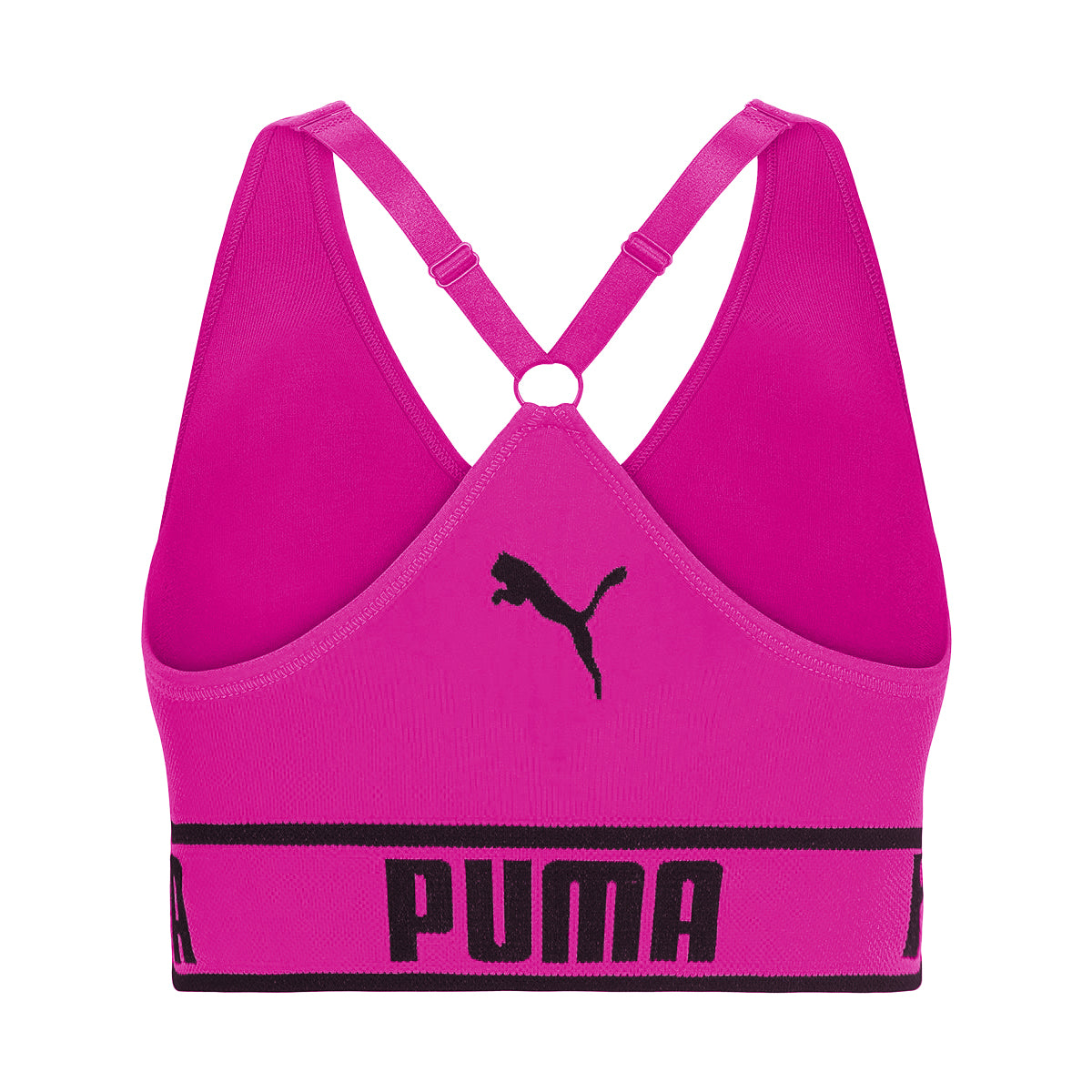 New PUMA Women's Solstice Seamless Sports Bra black color large size