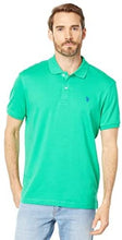 U.S. Polo Assn. Men's Solid Interlock Short-Sleeve Polo Shirt