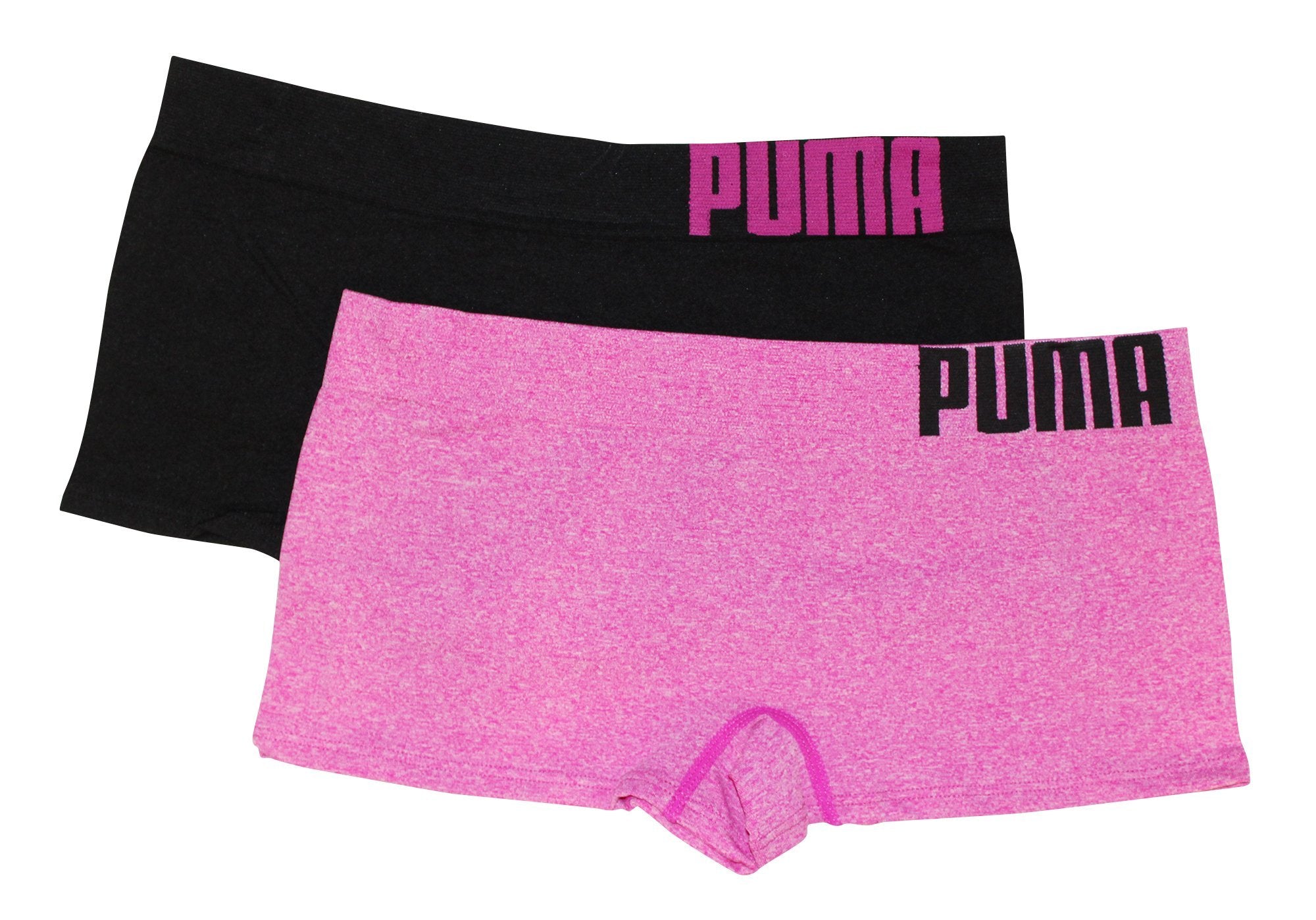 Puma 100001012 Seamless Hipster Panties 2 Units Pink