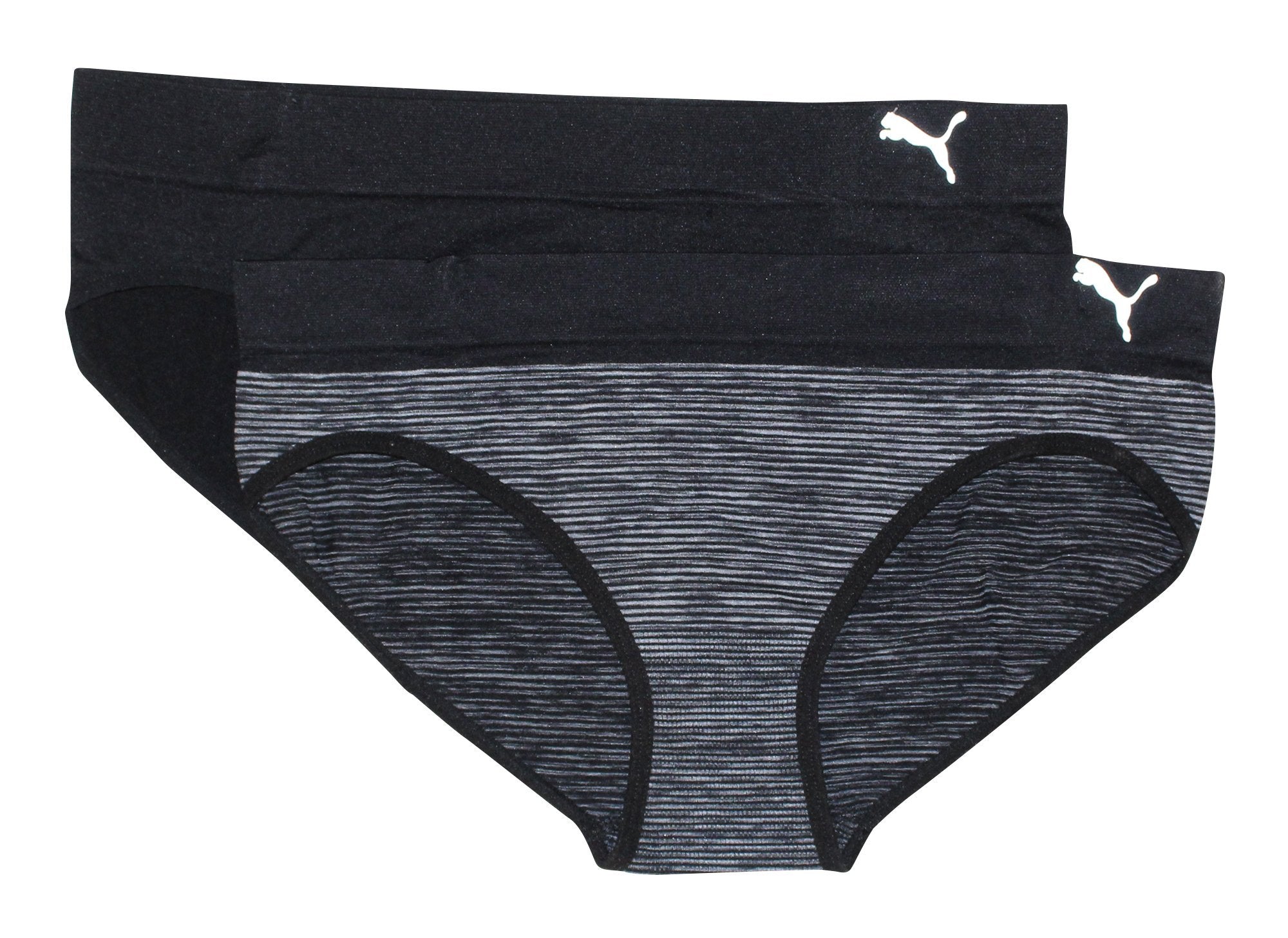 Puma Women's 2-Pack Seamless Super Soft Sport Stretch Bikini Panty – I-Max  Fashions