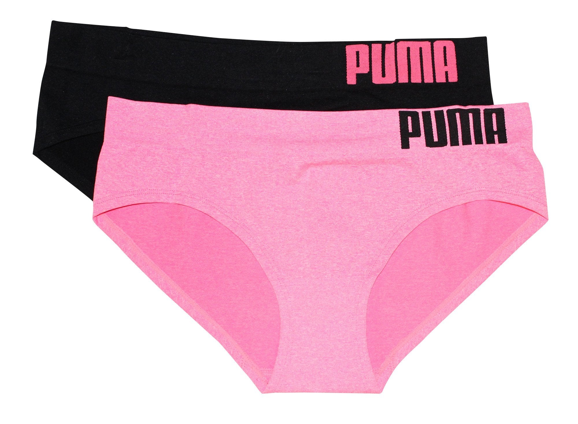 Puma Seamless Hipster Hang Panties 2 Units Blue